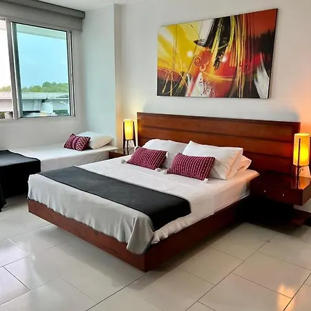 Beach, Apartamento De Una En Morros Apartamento Cartagena